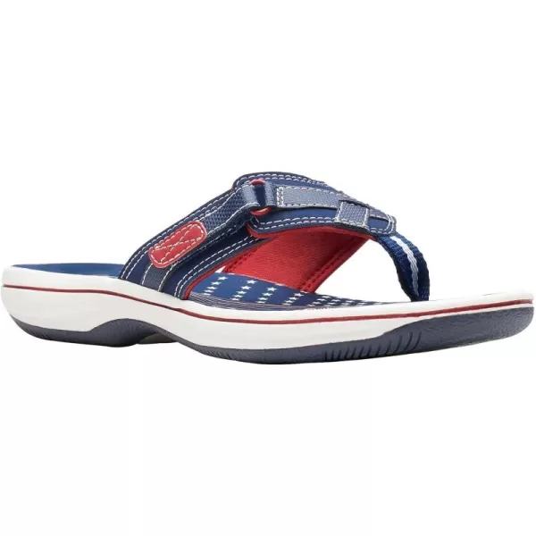 Navy/Red Synthetic
