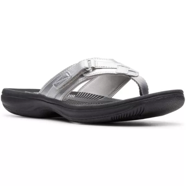 Silver Synthetic/Black Sole