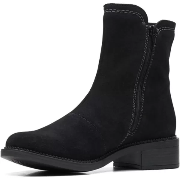 Clarks Women's Maye Zip Mid Calf Boot