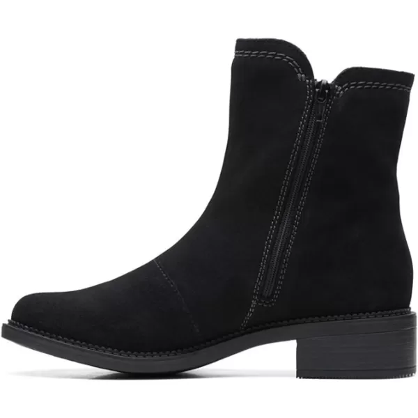 Clarks Women's Maye Zip Mid Calf Boot