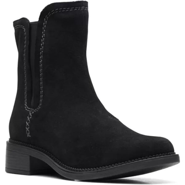 Clarks Women's Maye Zip Mid Calf Boot