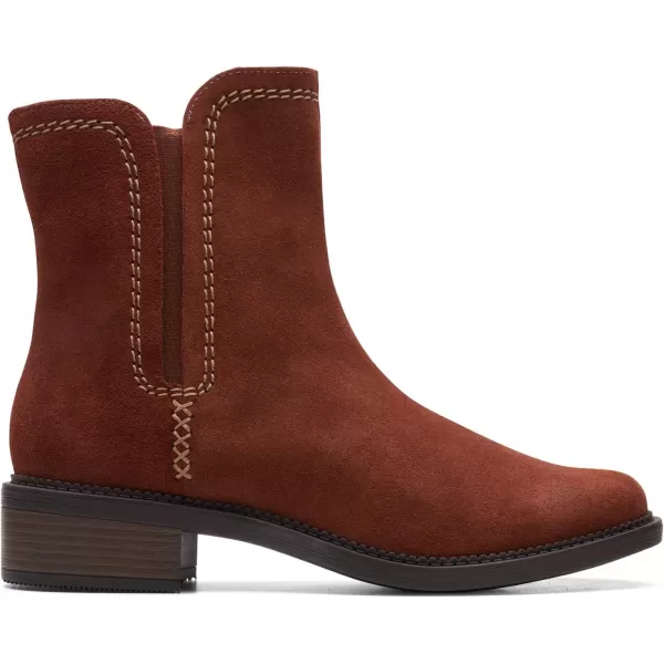 Clarks Women's Maye Zip Mid Calf Boot