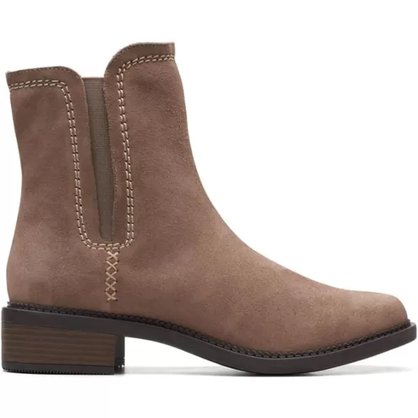 Clarks Women's Maye Zip Mid Calf Boot