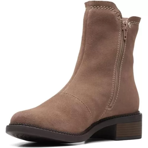 Clarks Women's Maye Zip Mid Calf Boot