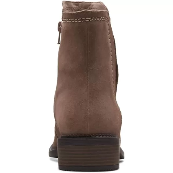 Clarks Women's Maye Zip Mid Calf Boot