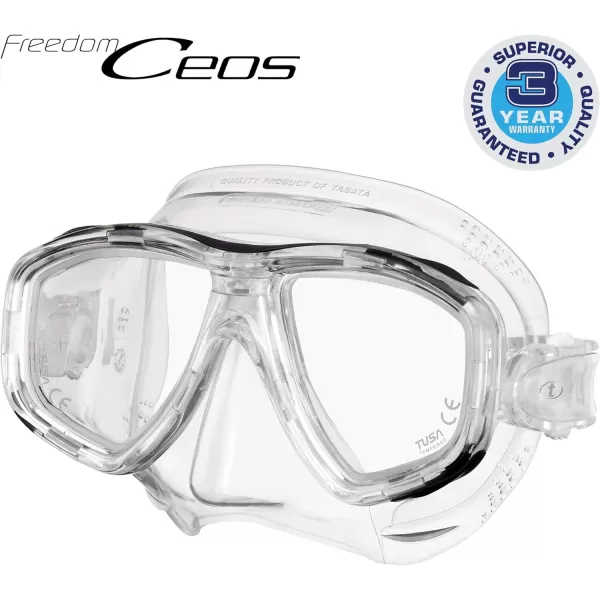 TUSA M-212 Freedom Ceos Scuba Diving Mask