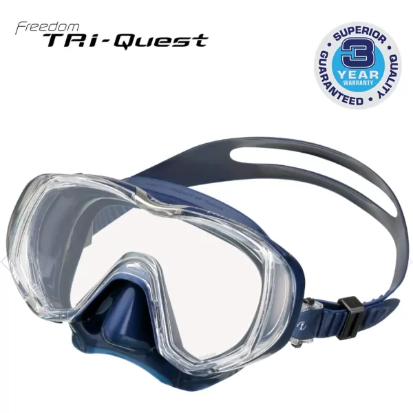 TUSA M-3001 Freedom Tri-Quest Scuba Diving Mask