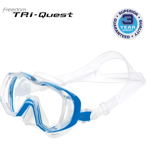 TUSA M-3001 Freedom Tri-Quest Scuba Diving Mask