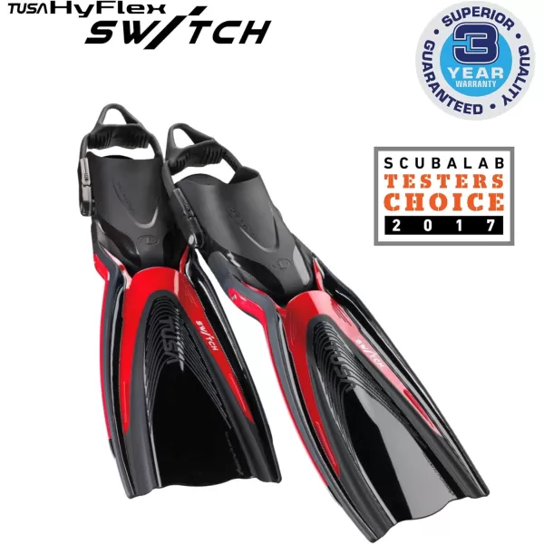 TUSA SF-0104 Hyflex Switch Scuba Diving Fins