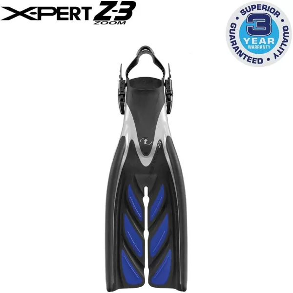 TUSA SF-15 X-Pert Zoom Z3 Open Heel Scuba Diving Fins