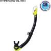 imageTUSA SP0101 Hyperdry Elite II Scuba Diving SnorkelBlackFlash Yellow