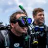 imageTUSA SP170 Platina Hyperdry II Scuba Diving SnorkelBlackMetallic Dark Red
