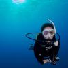 imageTUSA SP170 Platina Hyperdry II Scuba Diving SnorkelBlackWhite