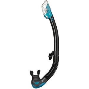 imageTUSA SP0101 Hyperdry Elite II Scuba Diving SnorkelBlackOcean Green