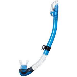 imageTUSA SP0101 Hyperdry Elite II Scuba Diving SnorkelFishtail Blue