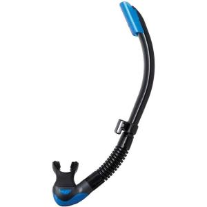 imageTUSA SP170 Platina Hyperdry II Scuba Diving SnorkelBlackFishtail Blue