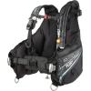 imageTUSA Gear Essentials Soverin Alpha BCD Scuba Diving Package wDC Solar Wrist Computer RS1001 Regulator Octo Compact Console and Roller Mesh BagWhite