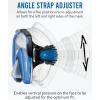imageTUSA M1001 Freedom HD Scuba Diving MaskBlackFishtail Blue