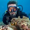 imageTUSA M1010S Zensee Pro Scuba Diving MaskKhaki