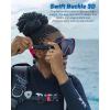 imageTUSA M1011 Ino Scuba Diving MaskPurple Quartz