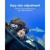 imageTUSA M1011F Ino Scuba Diving Mask with Fabric StrapFishtail Blue