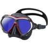 imageTUSA M2001 Paragon Scuba Diving MaskBlackMetallic Dark Red