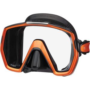 imageTUSA M1001 Freedom HD Scuba Diving MaskBlackEnergy Orange