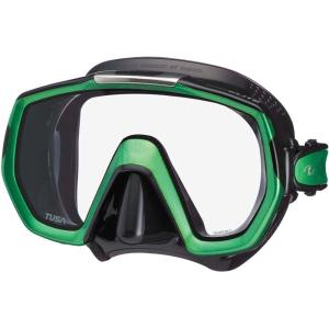 imageTUSA M1003 Freedom Elite Scuba Diving MaskBlackEnergy Green