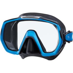 imageTUSA M1003 Freedom Elite Scuba Diving MaskBlackFishtail Blue