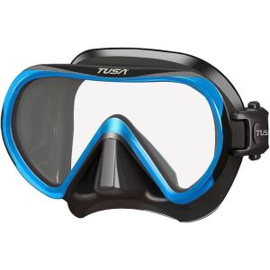 imageTUSA M1011 Ino Scuba Diving MaskBlackFishtail Blue