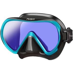 imageTUSA M1011S Ino Pro Scuba Diving MaskBlackOcean Green