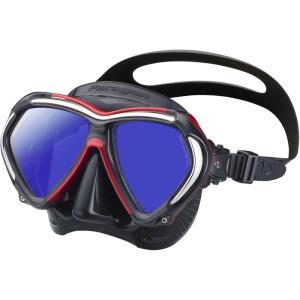 imageTUSA M2001 Paragon Scuba Diving MaskBlackMetallic Dark Red