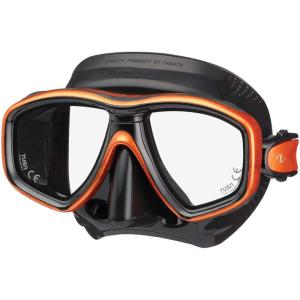 imageTUSA M212 Freedom Ceos Scuba Diving MaskBlackEnergy Orange