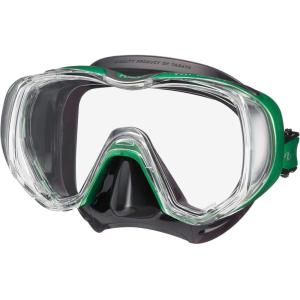 imageTUSA M3001 Freedom TriQuest Scuba Diving MaskBlackEnergy Green