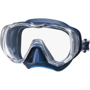 imageTUSA M3001 Freedom TriQuest Scuba Diving MaskIndigo SkirtIndigo Frame