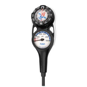 imageTUSA SC0201U Scuba Diving Console Pressure Gauge 5000 PSI ampamp Compass North Hemisphere