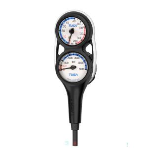 imageTUSA SC0301U Scuba Diving Console Pressure 5000 PSI Depth Feet ampamp Compass North Hemisphere Gauge
