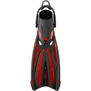imageTUSA SF0114 Solla Scuba Diving Fins with Bungee StrapMetallic Dark Red