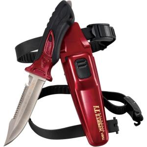 imageTUSA FK940 XPpert II Titanium Dive KnifeMetallic Dark Red
