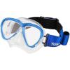 imageTUSA M2004F Intega Scuba Diving Mask with Fabric StrapFishtail Blue