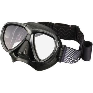imageTUSA M2004F Intega Scuba Diving Mask with Fabric StrapBlackBlack