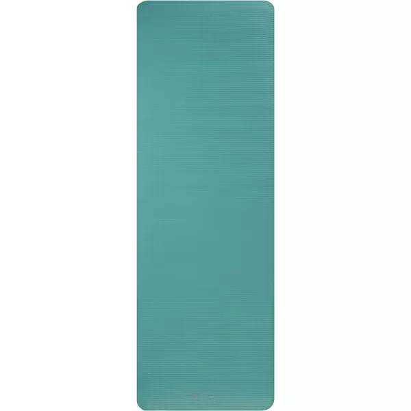 Gaiam Essentials Thick Yoga Mat Fitness &amp; Exercise Mat with Easy-Cinch Yoga Mat Carrier Strap, 72"L x 24"W x 2/5 Inch Thick