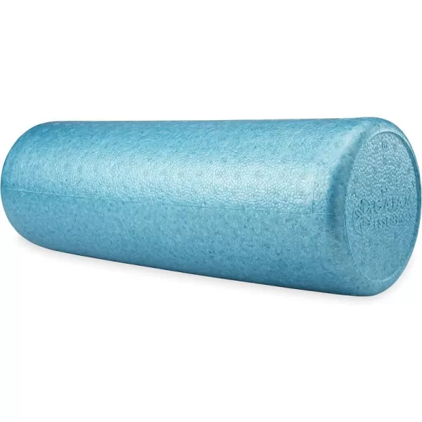 Gaiam Essentials Foam Roller, High Density Firm Deep Tissue Muscle Massager for Back Pain &amp; Sore Muscles