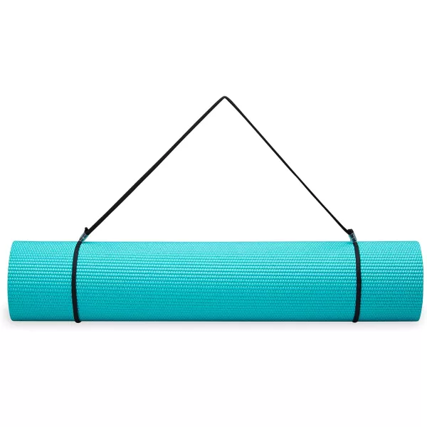 Gaiam Essentials Premium Yoga Mat with Yoga Mat Carrier Sling 