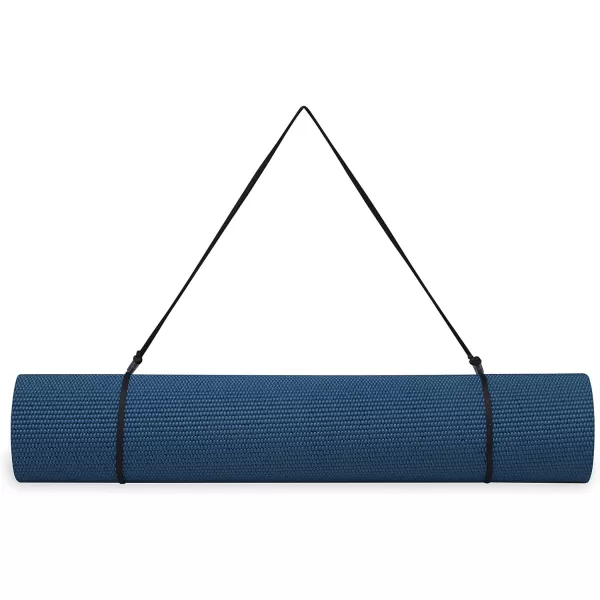 Gaiam Essentials Premium Yoga Mat with Yoga Mat Carrier Sling 