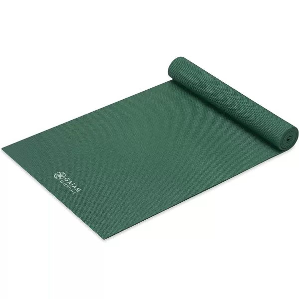 Gaiam Essentials Premium Yoga Mat with Yoga Mat Carrier Sling 