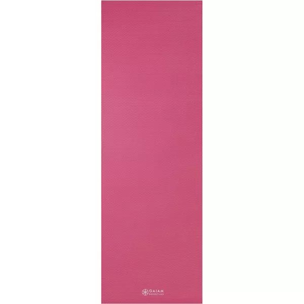 Gaiam Essentials Premium Yoga Mat with Yoga Mat Carrier Sling 