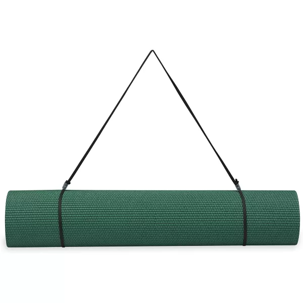 Gaiam Essentials Premium Yoga Mat with Yoga Mat Carrier Sling 