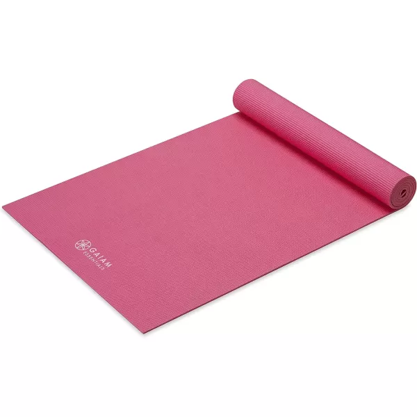 Gaiam Essentials Premium Yoga Mat with Yoga Mat Carrier Sling 