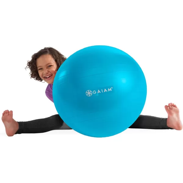 Gaiam Kids Balance Ball - Exercise Stability Yoga Ball, Kids Alternative Flexible Seating for Active Children in Home or Classroom , 45cm